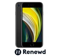 Mobilais telefons MOBILE PHONE IPHONE SE 2020/BLACK RND-P171128 APPLE RENEWD