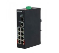 Komutators (Switch) Switch|DAHUA|PFS3110-8ET-96-V2|PoE ports 8|96 Watts|DH-PFS3110-8ET-96-V2