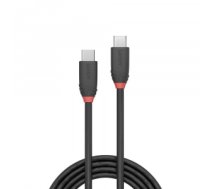Kabelis CABLE USB3.2 C-C 1M/BLACK 36906 LINDY