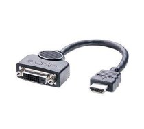 Kabelis CABLE DVI-HDMI 0.2M/41227 LINDY