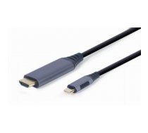Kabelis CABLE USB-C TO HDMI 1.8M/CC-USB3C-HDMI-01-6 GEMBIRD