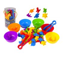 Educational Colour Sorting toy Dinosaurs 48 pieces