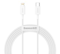 Kabelis Baseus Superior Series Cable USB-C to Lightning, 20W, PD, 2m (white)