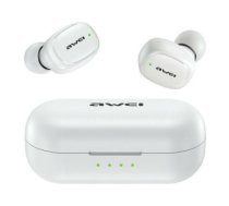 Austiņas Bluetooth headphones 5.1 T13 Pro TWS white