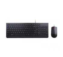 Klaviatūra Lenovo | Essential | Essential Wired Keyboard and Mouse Combo - US English with Euro symbol | Black | Keyboard and Mouse Set | Wired | Mouse included | US | Black | USB | English | Numeric keypad