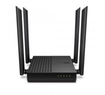Rūteris AC1200 Wireless MU-MIMO Wi-Fi Router | Archer C64 | 802.11ac | 867+400 Mbit/s | Ethernet LAN (RJ-45) ports 4 | Mesh Support No | MU-MiMO Yes | No mobile broadband | Antenna type 4 x Fixed