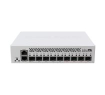 Rūteris MikroTik | Cloud Router Switch | CRS310-1G-5S-4S+IN | Managed L3 | Rackmountable | Mesh Support No | MU-MiMO No | SFP ports quantity 5 | No mobile broadband | SFP+ ports quantity 4