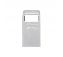USB atmiņas karte Kingston | USB 3.2 Flash Drive | DataTraveler micro | 256 GB | USB 3.2 | Silver