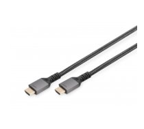 Kabelis Digitus | 8K PREMIUM HDMI 2.1 Connection Cable | Black | HDMI male (type A) | HDMI male (type A) | HDMI to HDMI | 1 m