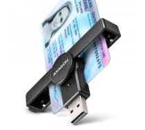 Atmiņas karšu lasītājs CRE-SMPA USB smart card reader / ID reader