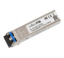 MikroTik | S-31DLC20D | SFP | Single-Mode Fiber | Dual LC | 10/100/1000 Mbit/s | Wavelength 1310 nm | Maximum transfer distance 20000 m | -40 to +70C