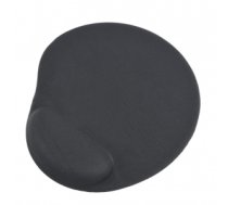 Paliktnis pelei Gembird | Gel mouse pad with wrist support | Ergonomic mouse pad | 240 x 220 x 4 mm | Black