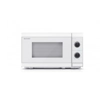 Mikroviļņu krāsns Sharp | Microwave Oven | YC-MS01E-C | Free standing | 20 L | 800 W | White