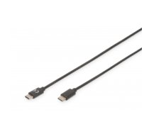 Kabelis Digitus | AK-300138-010-S | USB-C to USB-C USB Male 2.0 (Type C) | USB Male 2.0 (Type C)