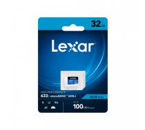 Atmiņas karte Lexar 64GB High-Performance 633x microSDHC UHS-I, up to 100MB/s read 20MB/s write | Lexar | Memory card | LMS0633064G-BNNNG | 64 GB | microSDXC | Flash memory class UHS-I