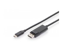 Kabelis Digitus | USB Type-C adapter cable | USB-C | DisplayPort | USB-C to DP | 2 m