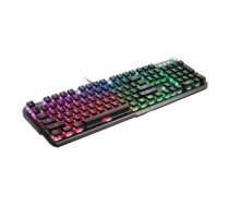 Klaviatūra MSI | Gaming Keyboard | VIGOR GK71 SONIC BLUE | Gaming Keyboard | RGB LED light | US | Wired | Black | Numeric keypad | Blue Switches