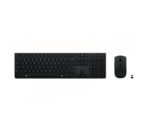 Klaviatūra Lenovo | Professional Wireless Rechargeable Combo Keyboard and Mouse | Keyboard and Mouse Set | Wireless | Mouse included | Lithuanian | Bluetooth | Grey