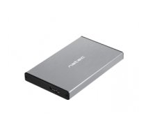 NATEC HDD ENCLOSURE RHINO GO (USB 3.0, 2.5", GREY)