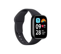 Viedpulkstenis Redmi Watch 3 Active | Smart watch | GPS (satellite) | AMOLED | Waterproof | Black