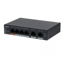 Komutators (Switch) Switch|DAHUA|CS4006-4GT-60|Type L2|Desktop/pedestal|PoE ports 4|60 Watts|DH-CS4006-4GT-60