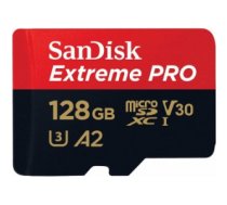Atmiņas karte SanDisk Extreme PRO 128GB MicroSDXC Atmiņas karte