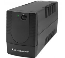 Qoltec 53772 uninterruptible power supply (UPS) Line-Interactive 0.65 kVA 360 W 1 AC outlet(s)