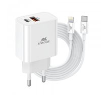 Tīkla lādētājs MOBILE CHARGER WALL/WHITE PS4102 WD5 RIVACASE