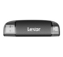 Atmiņas karšu lasītājs Lexar | Dual-Slot USB-A/C Reader | LRW310U-BNBNG