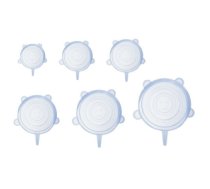 Silicone lids - set of 6 pcs