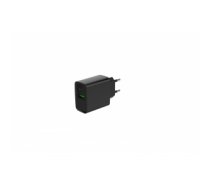 Tīkla lādētājs Power Delivery Charger USB-A USB-C 20W Black