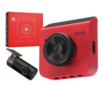 Videoreģistrators Dash Cam A400+rear cam RC09 Red