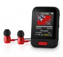 Atskaņotājs Sencor SFP 7716 BK Bluetooth MP3/MP4 1.8 inch (16GB, CLIP , FM radio, MicroSD)