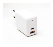 Tīkla lādētājs AUKEY PA-B3 GaN Omnia Mix Wall Charger 65W 2xUSB (1xUSB-C & 1xUSB-A) White