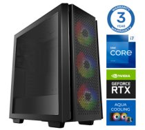 Personālais dators INTOP AQUA i7-14700F 16GB DDR5 500SSD M.2 NVME RTX3050 6GB no-OS