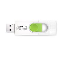 USB atmiņas karte ADATA | USB Flash Drive | UV320 | 512 GB | USB 3.2 Gen1 | White/Green