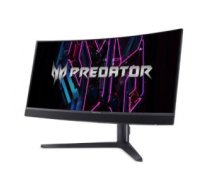 Monitors LCD Monitor|ACER|Predator X34Vbmiiphuzx|34"|Gaming/Curved/21 : 9|Panel OLED|3440x1440|21:9|0.1 ms|Speakers|Swivel|Height adjustable|Tilt|Colour Black|UM.CXXEE.V01