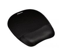 Paliktnis pelei Fellowes | Mouse pad with wrist pillow | 202 x 235 x 25.4 mm | Black