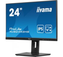 Monitors iiyama ProLite XUB2493HS-B6 computer monitor 60.5 cm (23.8") 1920 x 1080 pixels Full HD LED Black