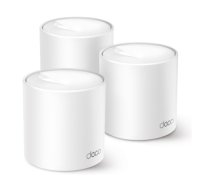 Rūteris Mesh TP-Link Deco X10 AX1500 Whole Home Mesh Wi-Fi 6 System 3-pack