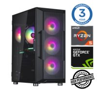 Personālais dators INTOP Ryzen 5 5600X 32GB 500SSD M.2 NVME GTX1650 4GB no-OS