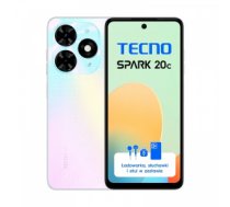 Mobilais telefons TECNO SPARK 20C BG7n 128+8 Mystery White