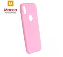 Maciņš Mocco Ultra Slim Soft Matte 0.3 mm Matēts Silikona Apvalks Priekš Huawei Mate 10 Lite Rozā
