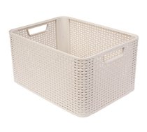 Kaste bez vāka Style Box Rattan L krēmkr.43L