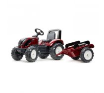 Skrejrats Traktors Falk Valtra S4 ar piekabi 3-7 gadi