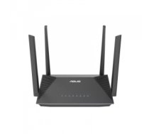 Rūteris ASUS RT-AX52 AX1800 AiMesh wireless router Gigabit Ethernet Dual-band (2.4 GHz / 5 GHz) Black