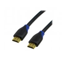 Kabelis Logilink | Cable HDMI High Speed with Ethernet | Black | HDMI Type A Male | HDMI Type A Male | HDMI to HDMI | 5 m