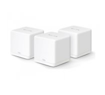 Rūteris AX1500 Whole Home Mesh WiFi 6 System | Halo H60X (3-pack) | 802.11ax | 10/100/1000 Mbit/s | Ethernet LAN (RJ-45) ports 1 | Mesh Support Yes | MU-MiMO Yes | No mobile broadband
