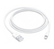 Kabelis Kabelis Apple Lightning Male - USB-A Male 1m White
