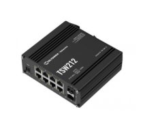 Rūteris Teltonika Switch, 8 ports | TSW212 | L2 managed | Wall-mountable | SFP ports quantity 2